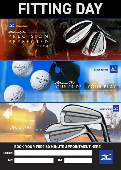 Mizuno Fitting Day