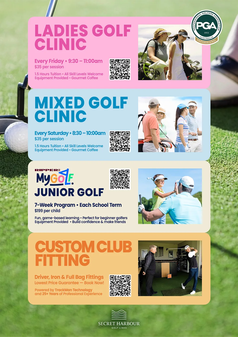 Golf Programs Section