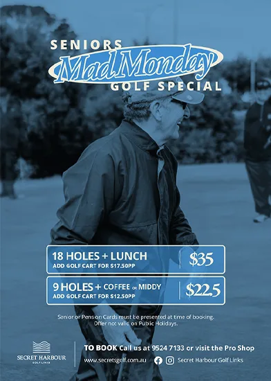 Seniors Mad Monday Golf Special