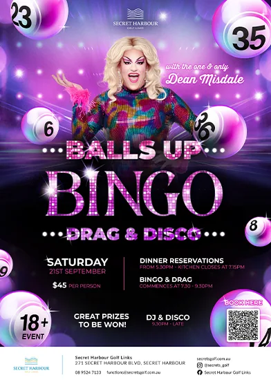 Balls Up Bingo, Drag & Disco