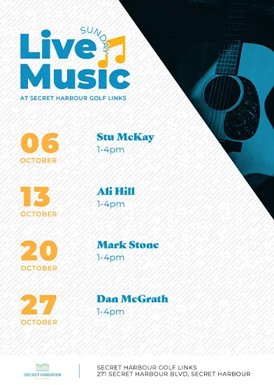 October Live Music Line Up