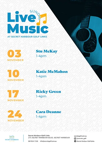 November Live Music Line Up